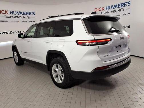Bright White Clearcoat 2023 Jeep Grand Cherokee L Limited