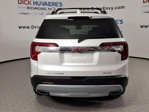 White Frost Tricoat 2021 GMC Acadia AWD SLT