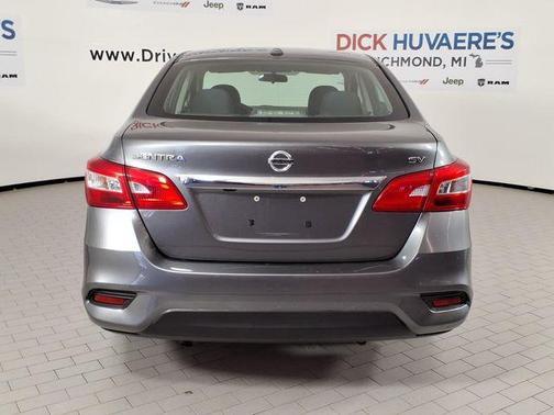 Gun Metallic 2019 Nissan Sentra SV