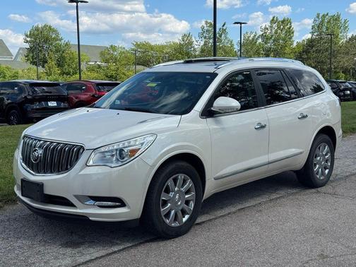 White Opal 2014 Buick Enclave Premium