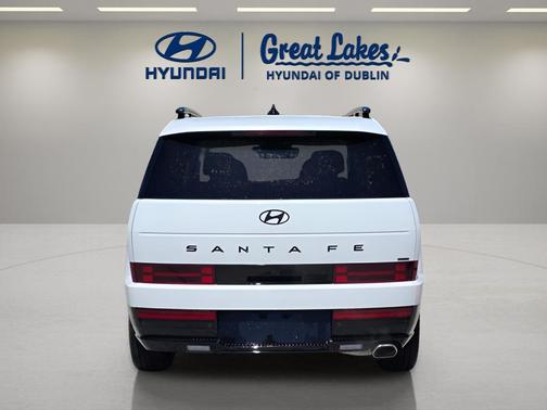 Serenity White 2025 Hyundai SANTA FE Calligraphy