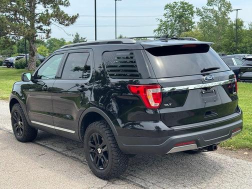 Black Metallic 2019 Ford Explorer XLT