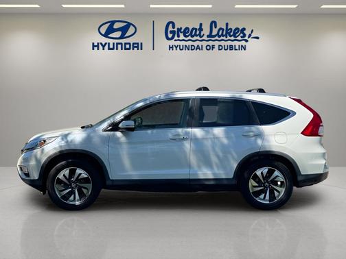 White 2015 Honda CR-V Touring
