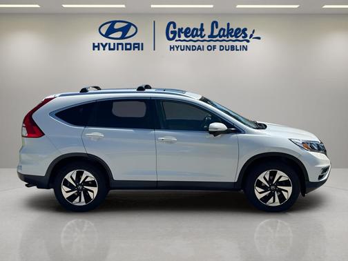 White 2015 Honda CR-V Touring