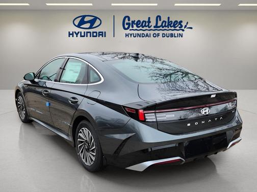 Portofino Gray 2026 Hyundai SONATA Hybrid SE