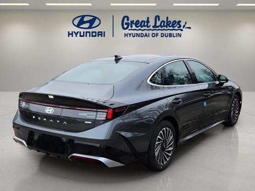 Portofino Gray 2026 Hyundai SONATA Hybrid SE