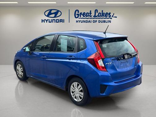 Aegean Blue Metallic 2015 Honda Fit LX