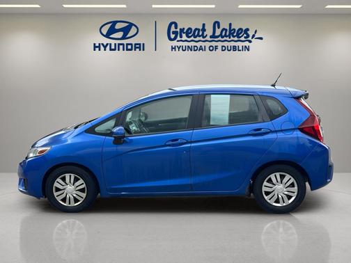 Aegean Blue Metallic 2015 Honda Fit LX
