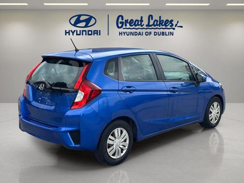 Aegean Blue Metallic 2015 Honda Fit LX
