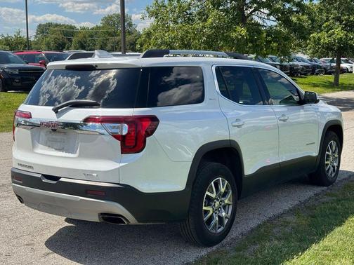 White Frost Tricoat 2020 GMC Acadia AWD SLT