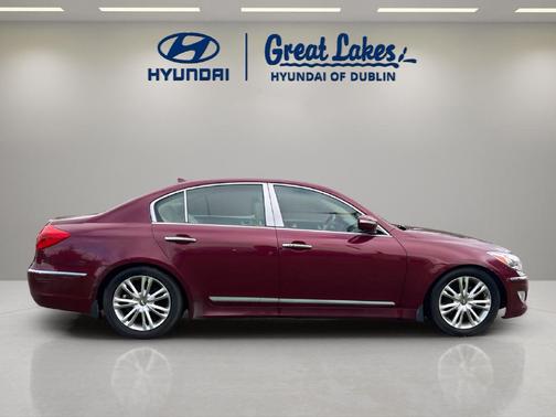 Cabernet Red Pearl 2013 Hyundai Genesis 3.8
