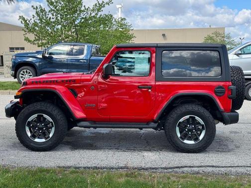 Firecracker Red Clearcoat 2021 Jeep Wrangler Rubicon