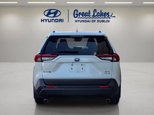 Blizzard Pearl 2022 Toyota RAV4 Hybrid XLE Premium