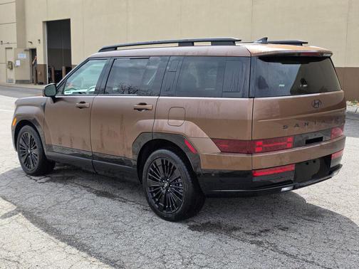 Earthy Brass Matte 2025 Hyundai SANTA FE HEV Calligraphy