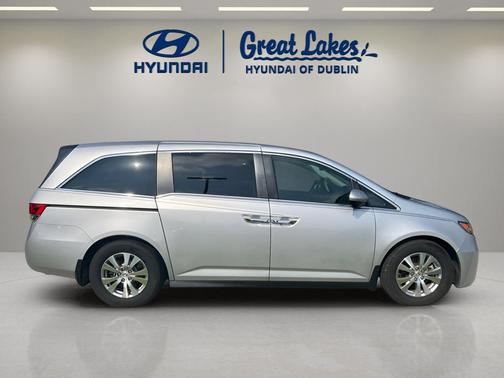 Alabaster Silver Metallic 2014 Honda Odyssey EX-L