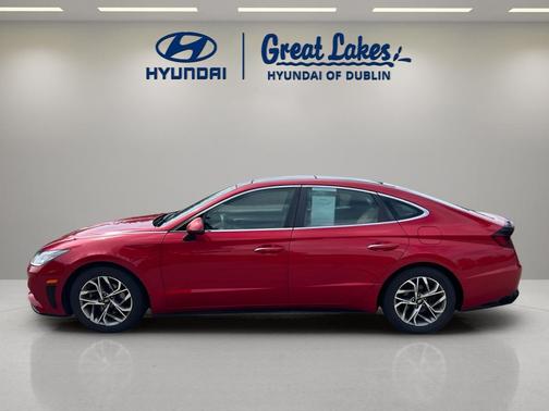 Calypso Red 2020 Hyundai SONATA SEL