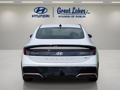 Serenity White 2026 Hyundai SONATA SEL