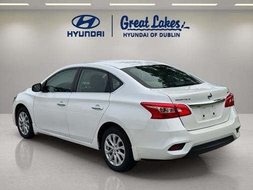 Aspen White Tricoat 2019 Nissan Sentra SV