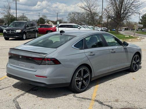Meteorite Gray Metallic 2025 Honda Accord Hybrid Sport