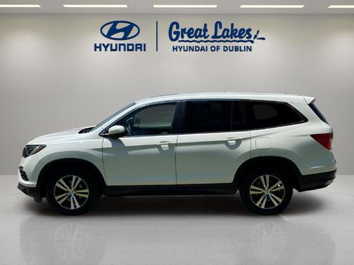Diamond White Pearl 2018 Honda Pilot EX-L