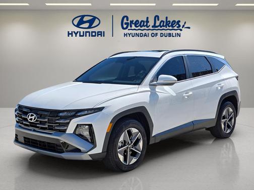 Serenity White Pearl 2025 Hyundai TUCSON SEL Convenience