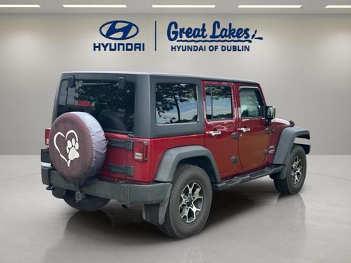 Deep Cherry Red Crystal Pearlcoat 2013 Jeep Wrangler Unlimited Sport