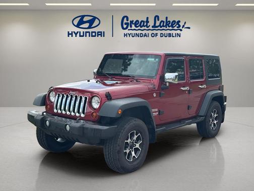 Deep Cherry Red Crystal Pearlcoat 2013 Jeep Wrangler Unlimited Sport