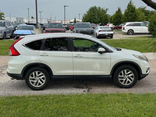 White Diamond Pearl 2015 Honda CR-V EX-L