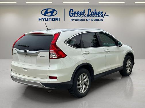 White Diamond Pearl 2015 Honda CR-V EX-L