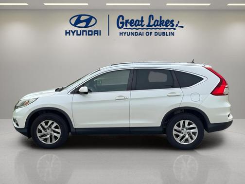 White Diamond Pearl 2015 Honda CR-V EX-L