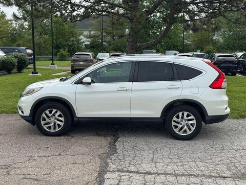 White Diamond Pearl 2015 Honda CR-V EX-L