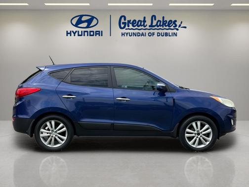 Iris Blue 2012 Hyundai TUCSON Limited