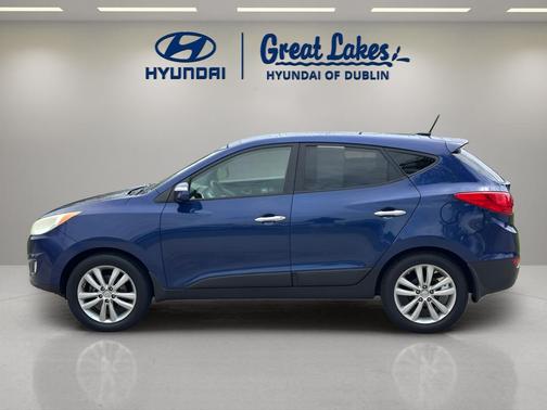 Iris Blue 2012 Hyundai TUCSON Limited