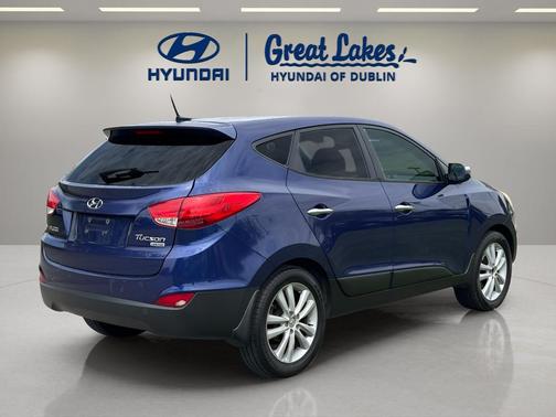 Iris Blue 2012 Hyundai TUCSON Limited