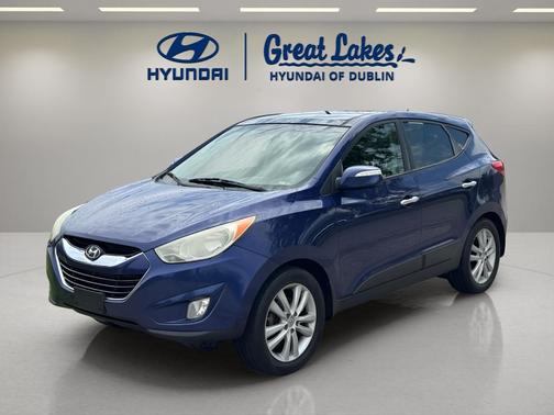 Iris Blue 2012 Hyundai TUCSON Limited