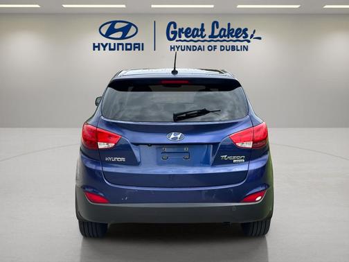 Iris Blue 2012 Hyundai TUCSON Limited