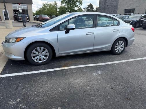 Cool Mist Metallic 2012 Honda Civic LX