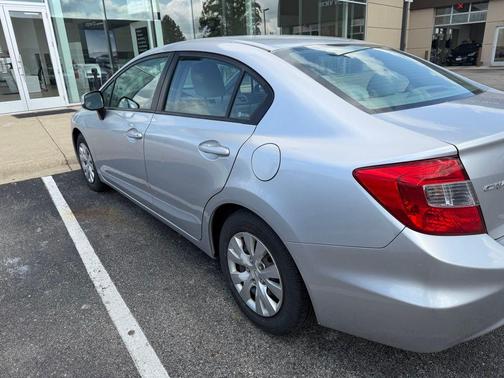 Cool Mist Metallic 2012 Honda Civic LX