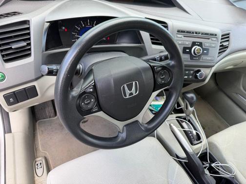 Cool Mist Metallic 2012 Honda Civic LX