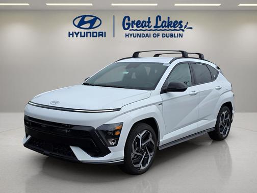 Atlas White 2025 Hyundai KONA N Line S