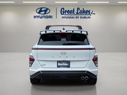 Atlas White 2025 Hyundai KONA N Line S