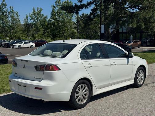Wicked White 2011 Mitsubishi Lancer ES