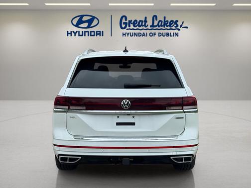Opal White 2024 Volkswagen Atlas 2.0T SEL Premium R-Line 4MOTION