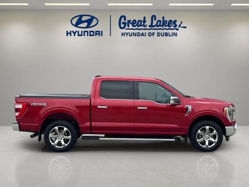 Rapid Red Metallic Tinted Clearcoat 2023 Ford F-150 Lariat