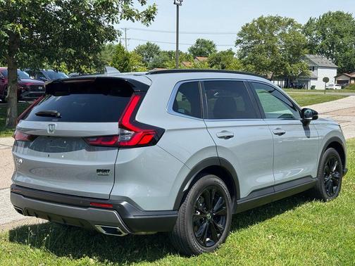 Urban Gray Pearl 2025 Honda CR-V Hybrid Sport Touring AWD