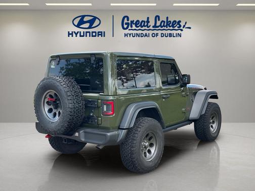 Sarge Green Clearcoat 2022 Jeep Wrangler Rubicon