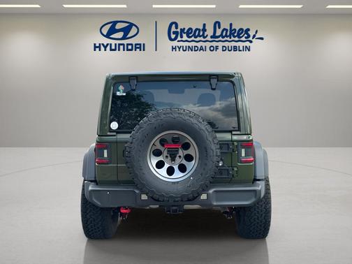 Sarge Green Clearcoat 2022 Jeep Wrangler Rubicon
