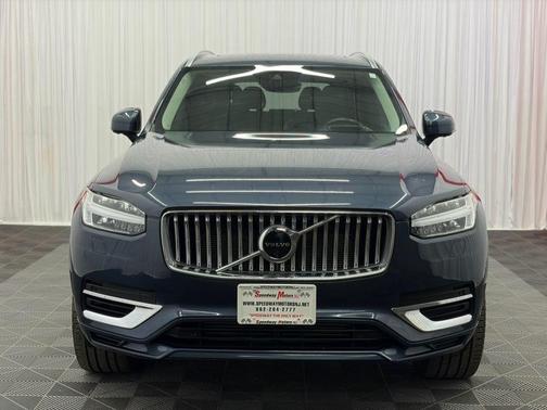 Denim Blue Metallic 2021 Volvo XC90 Recharge Plug-In Hybrid T8 Inscription Expression 7 Passenger