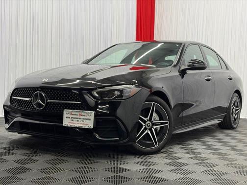Black 2023 Mercedes-Benz C-Class C 300 4MATIC