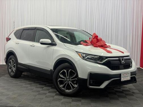 Platinum White Pearl 2022 Honda CR-V AWD EX